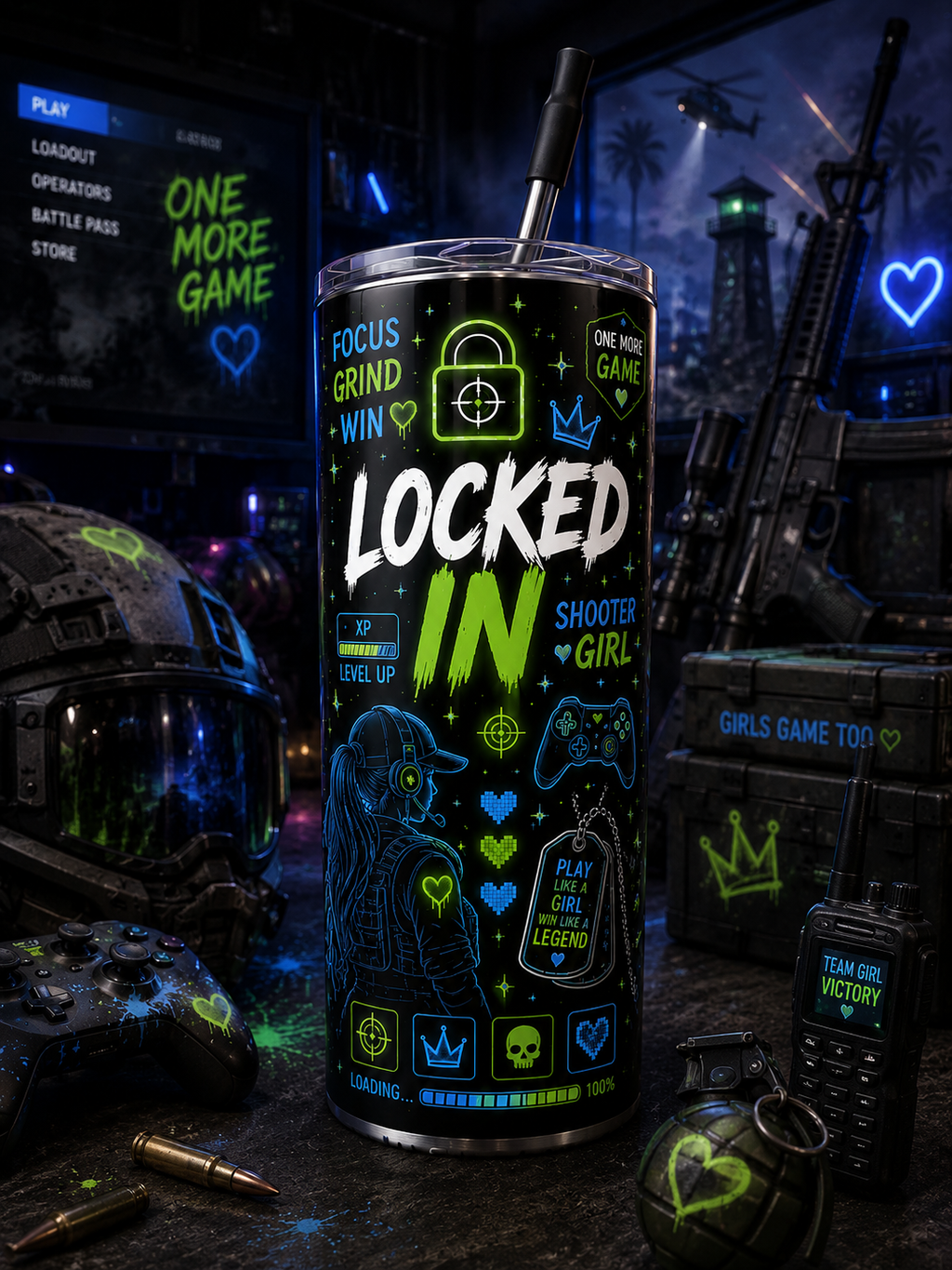 Locked In Tumbler