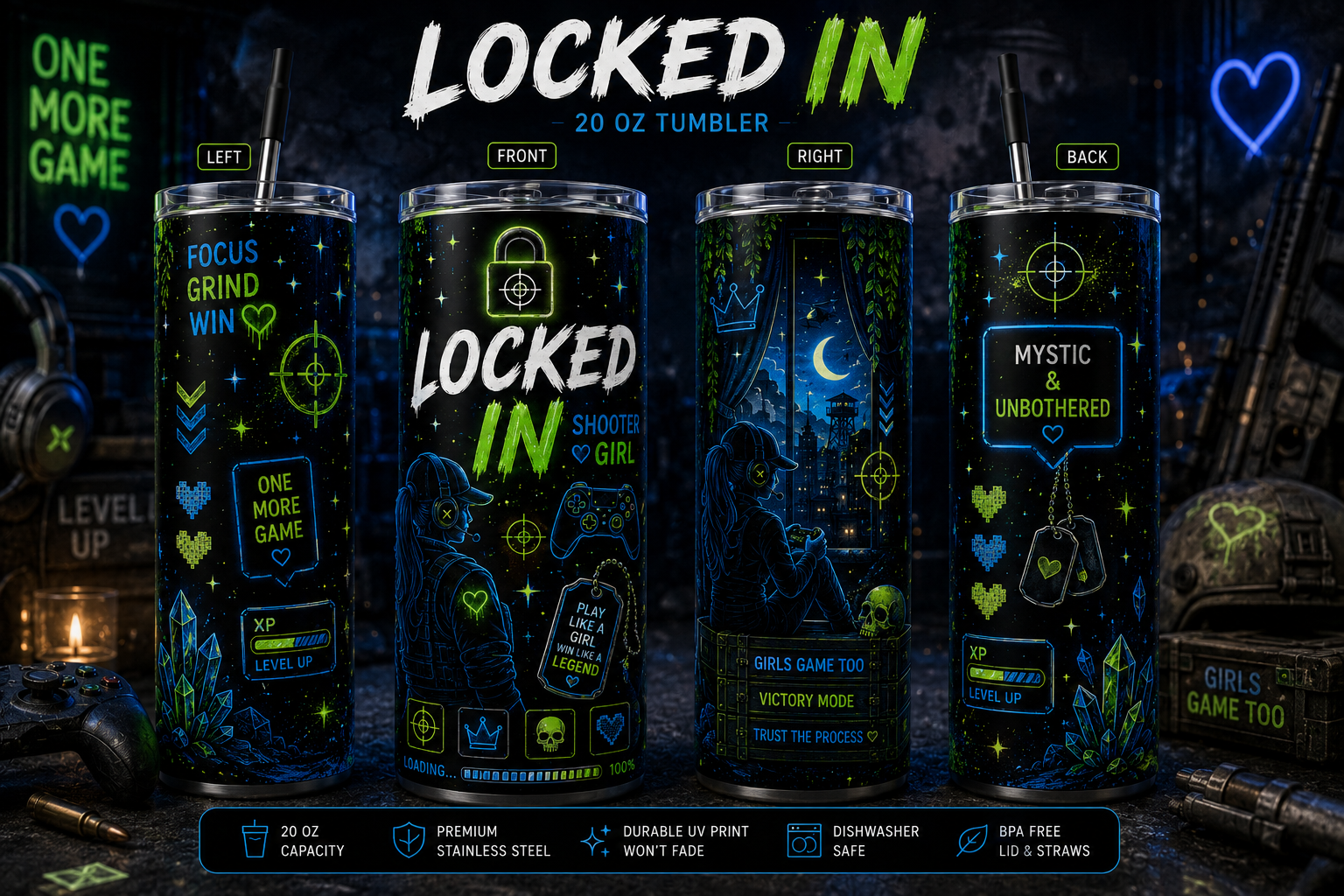 Locked In Tumbler